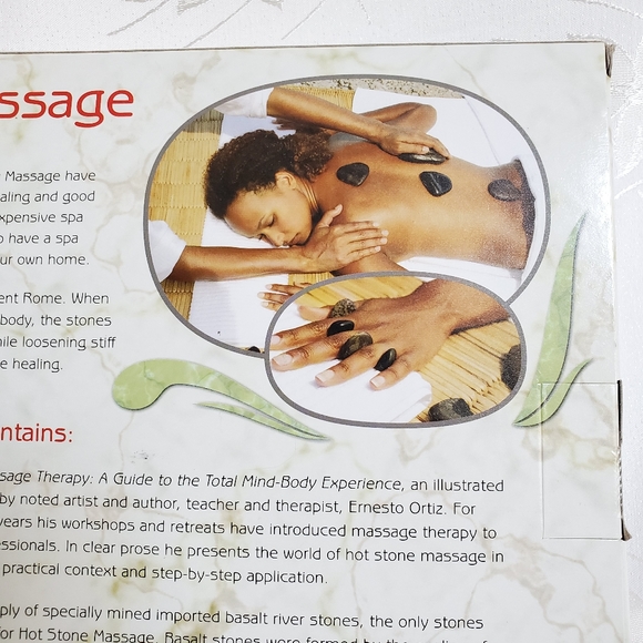 Mud Puddle Hot Stones Massage Therapy Book and Kit - Picture 4 of 5